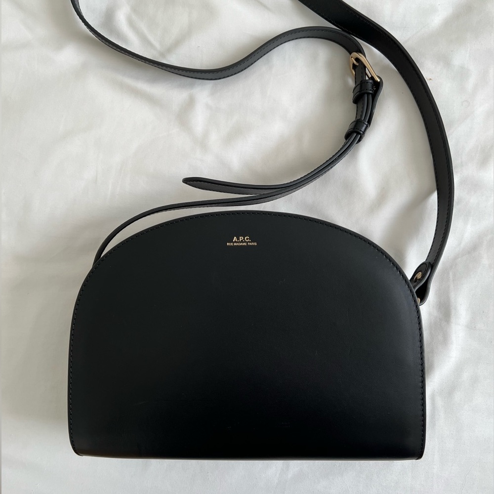 A.P.C. Demi-lune Crossbody Bag